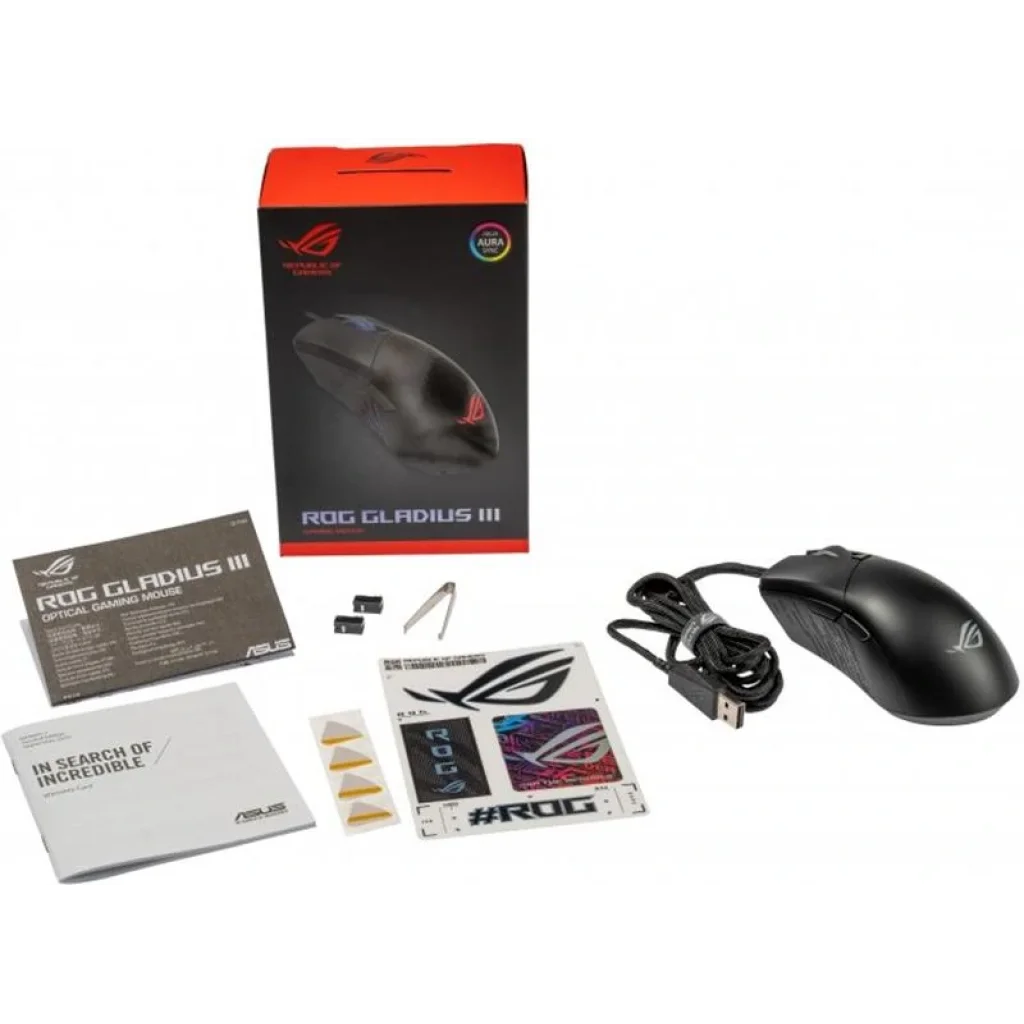 Миша Asus ROG Gladius III (90MP0270-BMUA00) UA