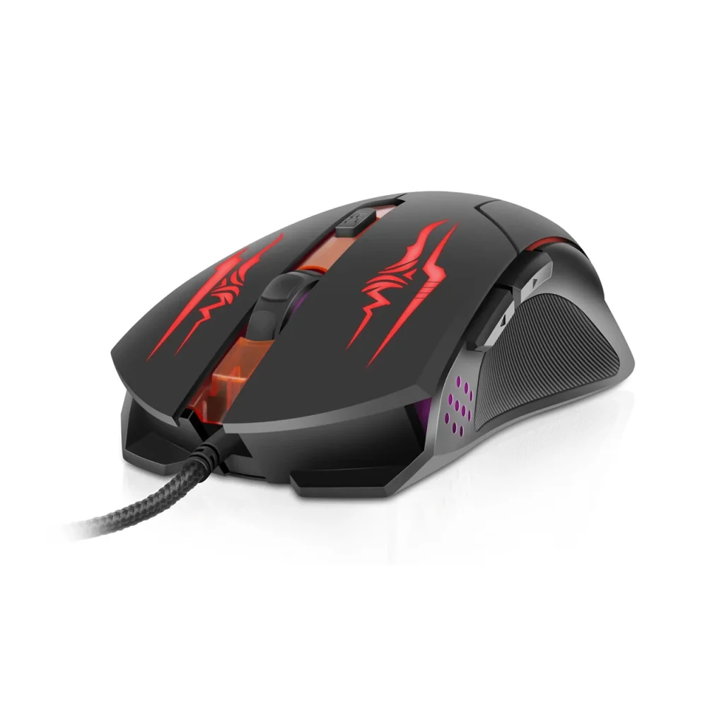 Мышь REAL-EL RM-520 Gaming Black USB, EL123200020 UA