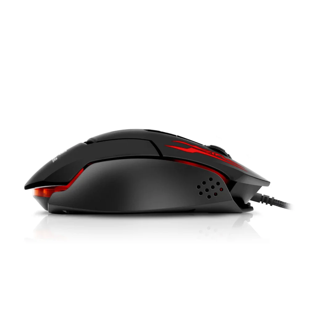 Мышь REAL-EL RM-520 Gaming Black USB, EL123200020 UA