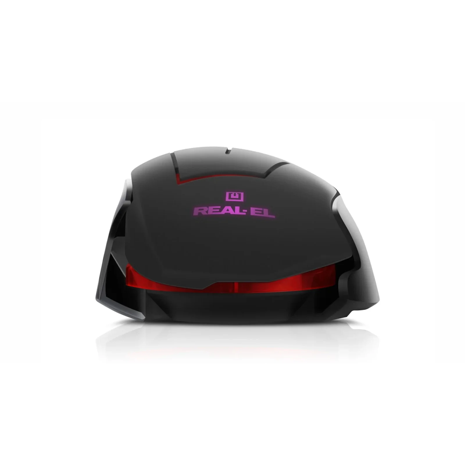 Миша REAL-EL RM-520 Gaming Black USB, EL123200020 UA