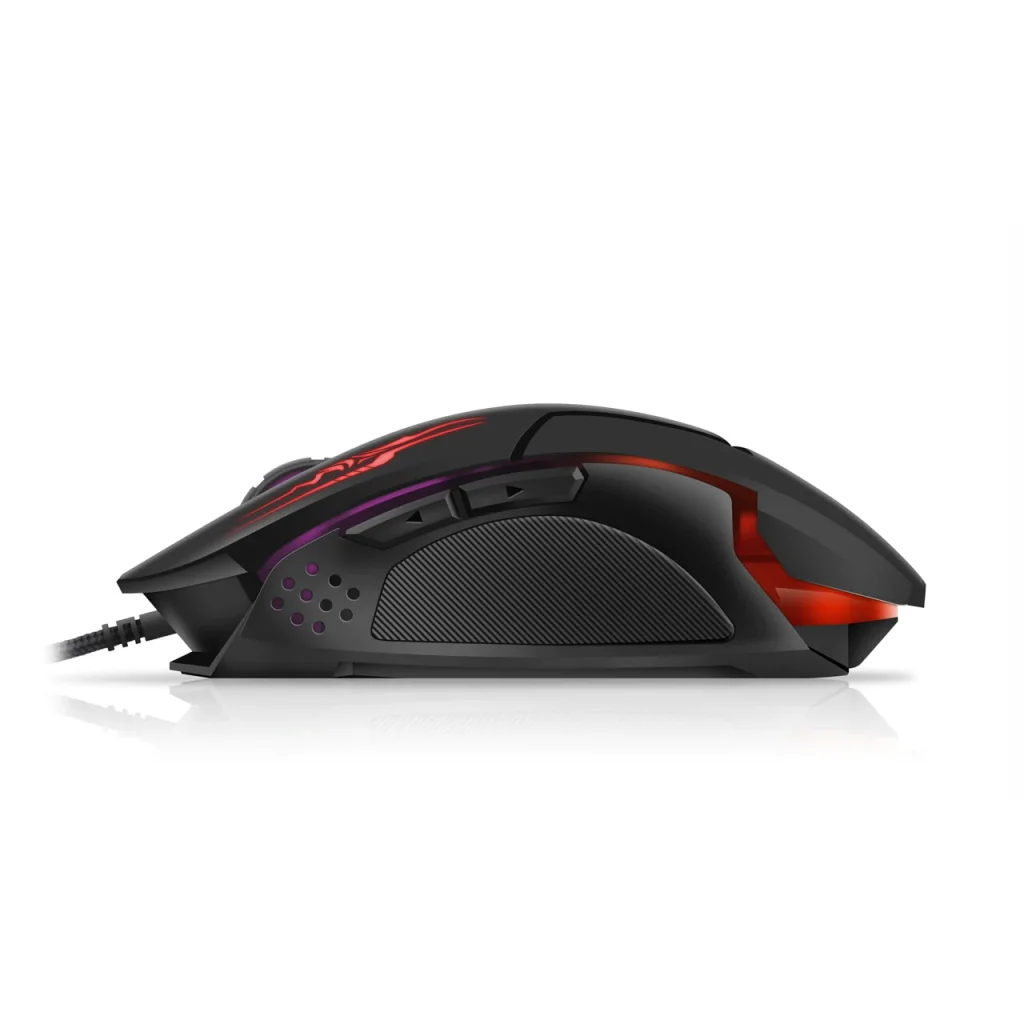 Мышь REAL-EL RM-520 Gaming Black USB, EL123200020 UA
