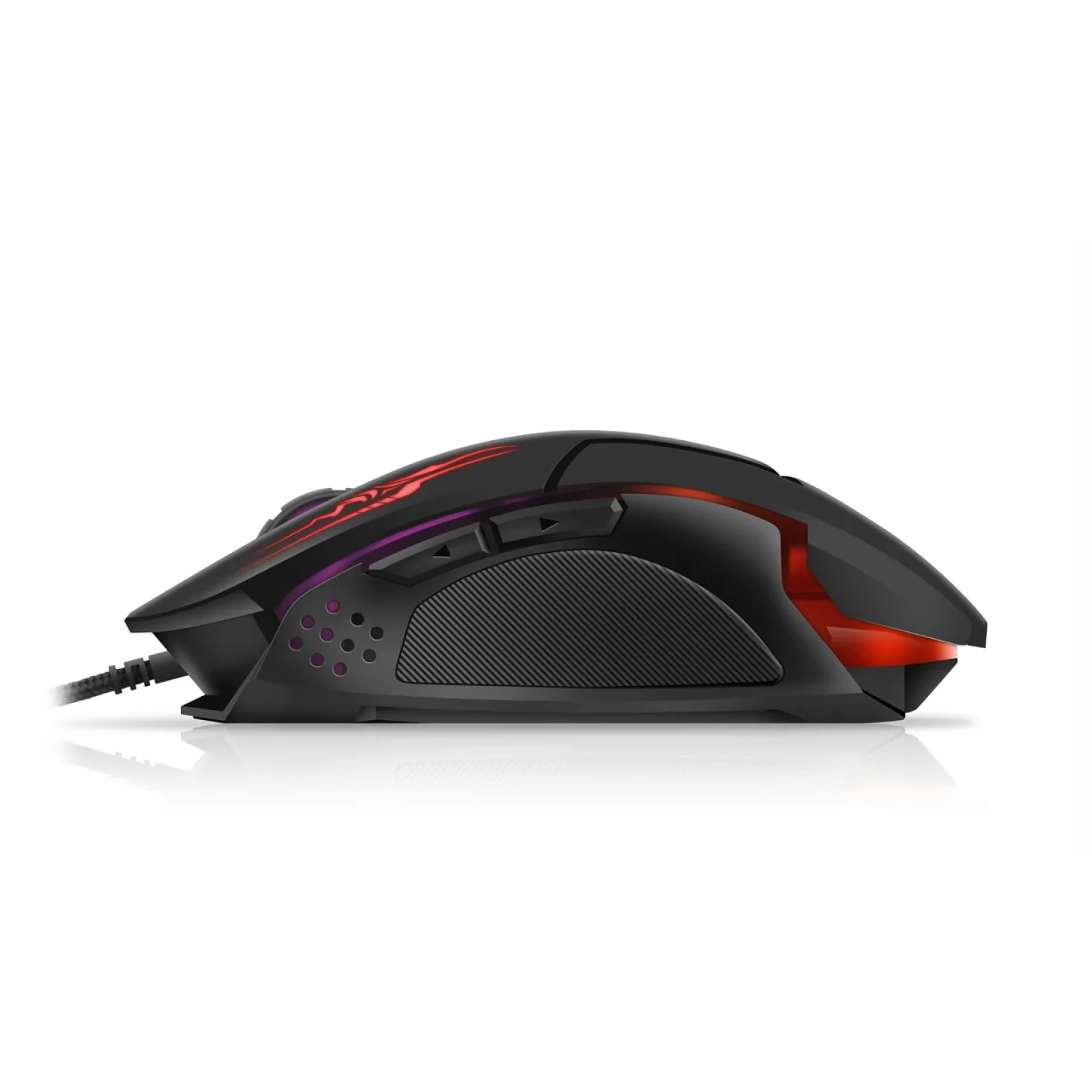 Миша REAL-EL RM-520 Gaming Black USB, EL123200020 UA