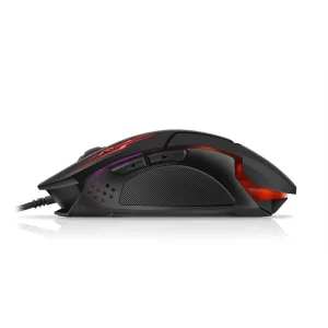 Мышь REAL-EL RM-520 Gaming Black USB, EL123200020 UA