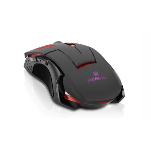Мышь REAL-EL RM-520 Gaming Black USB, EL123200020 UA