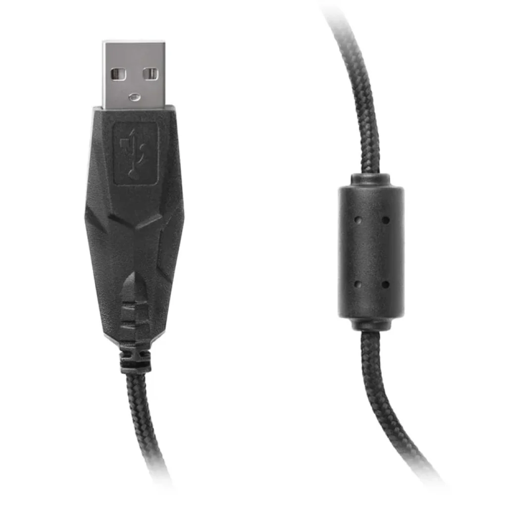 Мышь REAL-EL RM-520 Gaming Black USB, EL123200020 UA