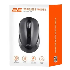 Миша бездротова 2E MF230 Silent WL Black (2E-MF230WB) UA