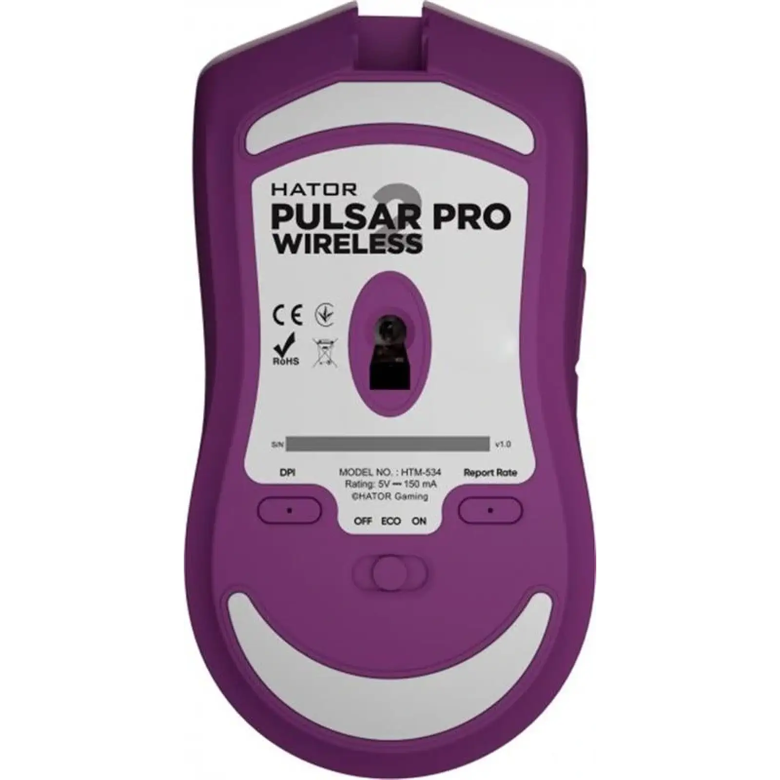 Миша бездротова Hator Pulsar 2 Pro Wireless Lilac (HTM-534) UA