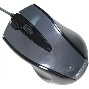 Мышь A4Tech N-500F-1 Glossy Grey USB V-Track, N-500F-1 (Glossy Grey) UA