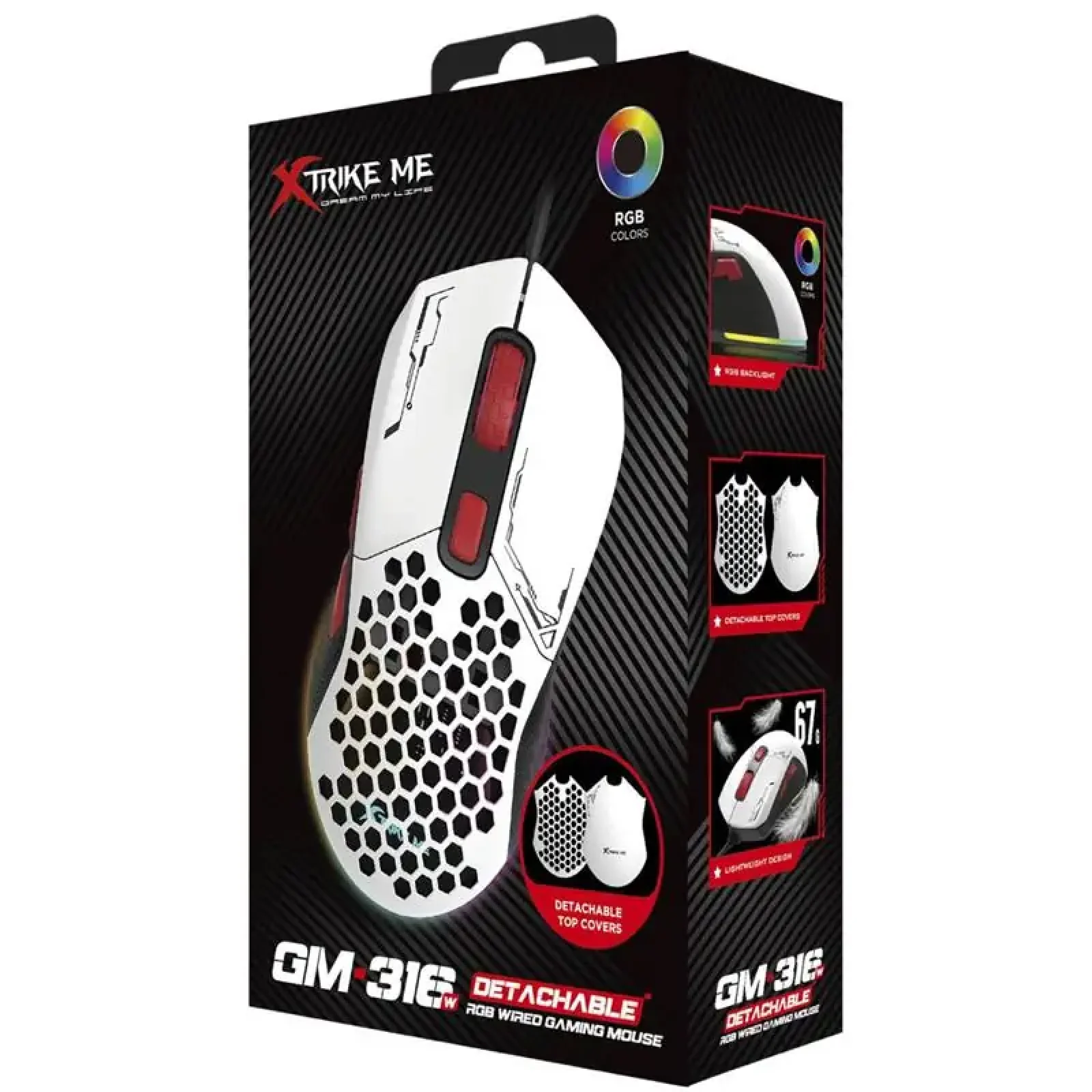 Миша Xtrike Me GM-316W UA