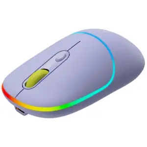 Миша бездротова Canyon MW-22 Dual Band RGB Wireless Mountain Lavender (CNS-CMSW22ML) UA