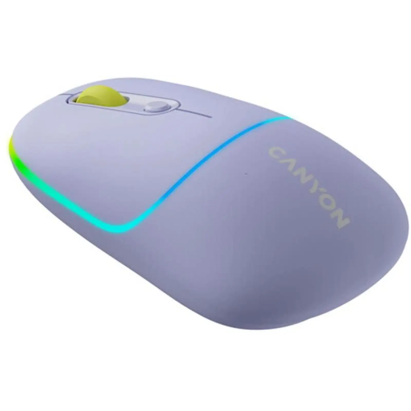Миша бездротова Canyon MW-22 Dual Band RGB Wireless Mountain Lavender (CNS-CMSW22ML) UA