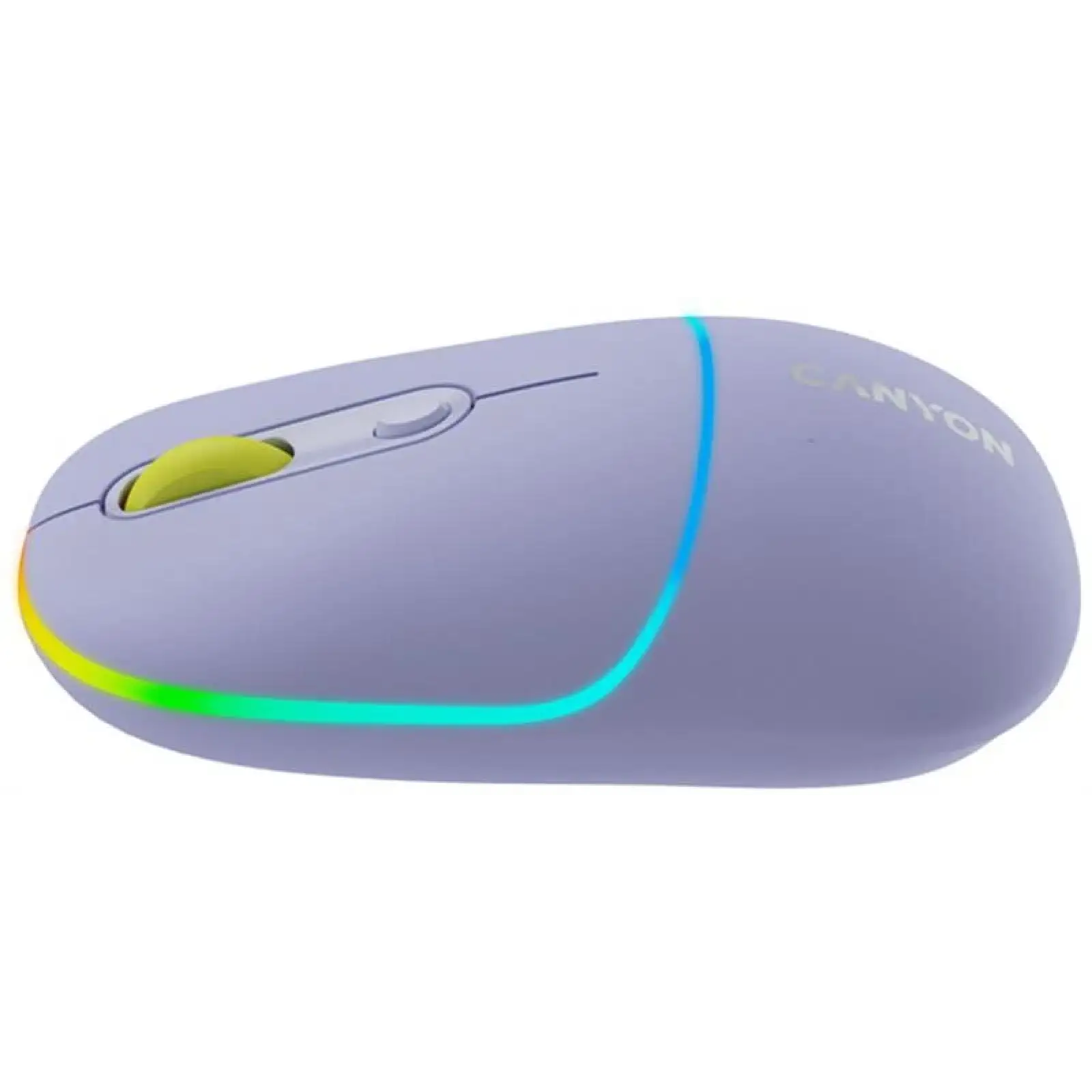 Миша бездротова Canyon MW-22 Dual Band RGB Wireless Mountain Lavender (CNS-CMSW22ML) UA