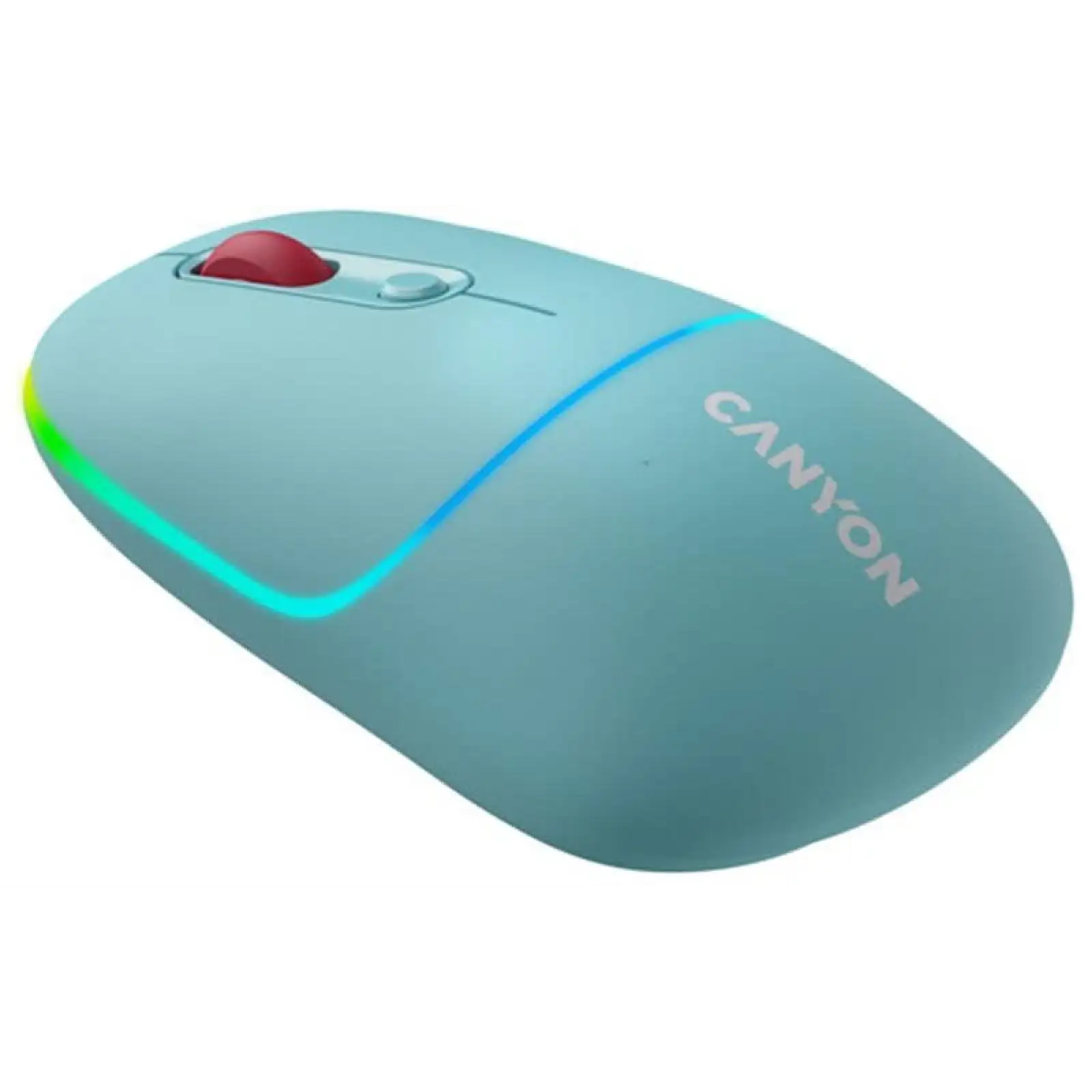 Мышь беспроводная Canyon MW-22 Dual Band RGB Wireless Dark Cyan (CNS-CMSW22DC) UA