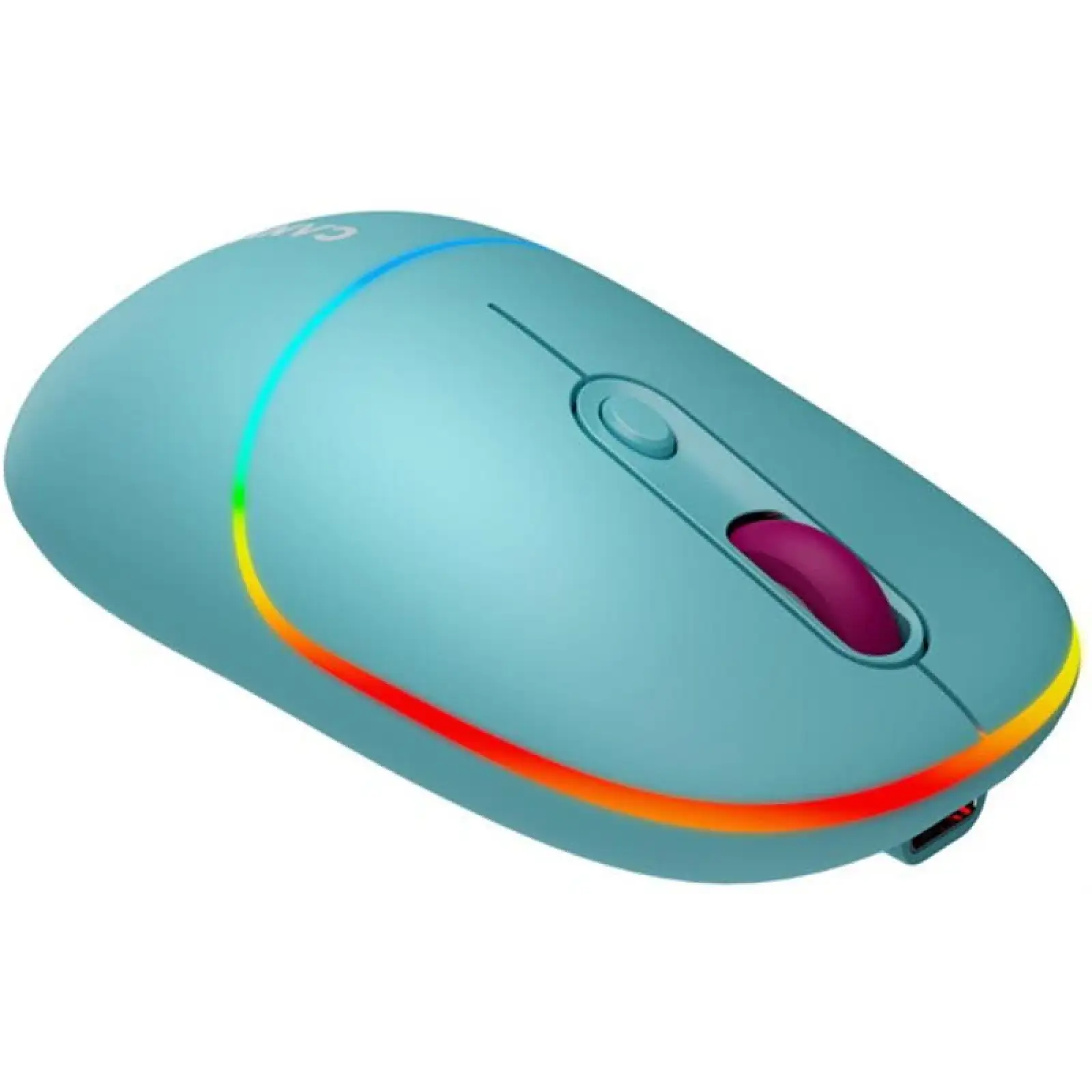 Мышь беспроводная Canyon MW-22 Dual Band RGB Wireless Dark Cyan (CNS-CMSW22DC) UA