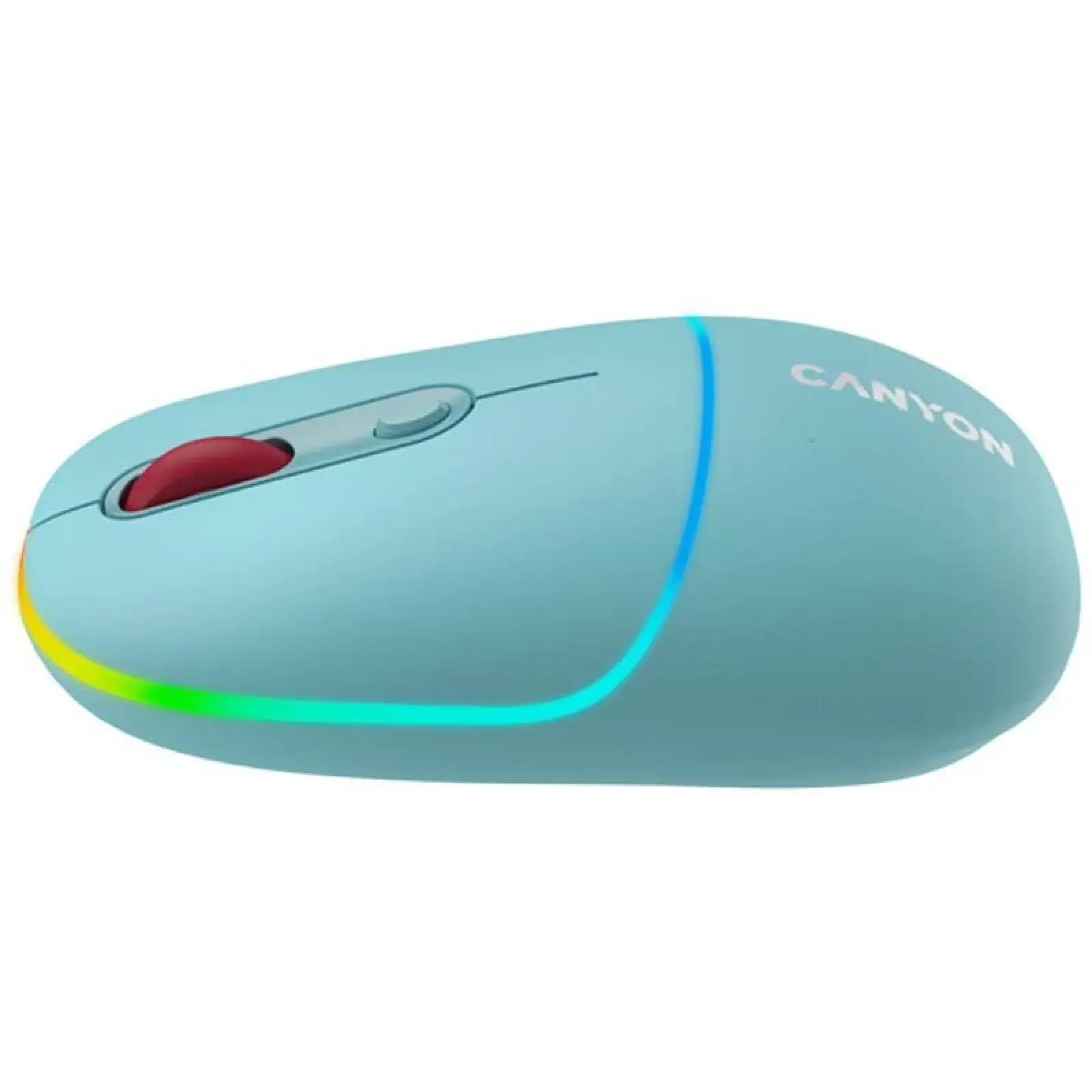 Мышь беспроводная Canyon MW-22 Dual Band RGB Wireless Dark Cyan (CNS-CMSW22DC) UA
