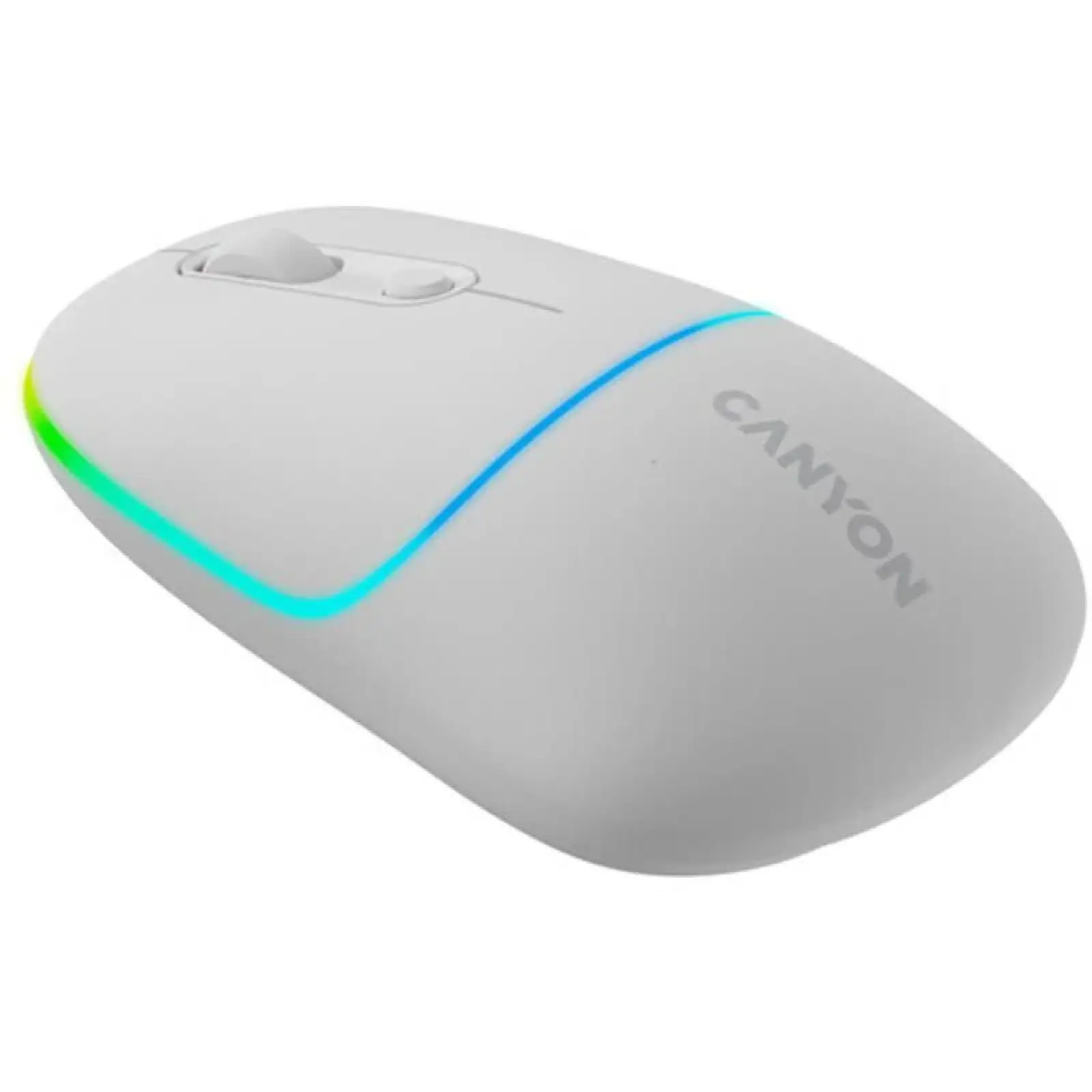 Миша бездротова Canyon MW-22 Dual Band RGB Wireless Snow White (CNS-CMSW22SW) UA