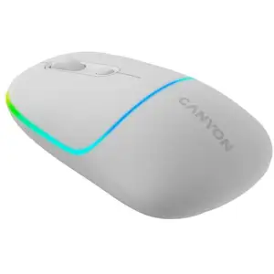 Миша бездротова Canyon MW-22 Dual Band RGB Wireless Snow White (CNS-CMSW22SW) UA