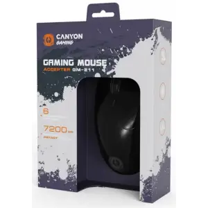 Мышь Canyon Accepter GM-211 USB Black (CND-SGM211) UA