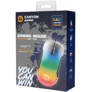 Мышь Canyon Braver GM-728 USB Black (CND-SGM728) UA