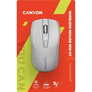Миша бездротова Canyon MW-7 Wireless White (CNE-CMSW07W) UA