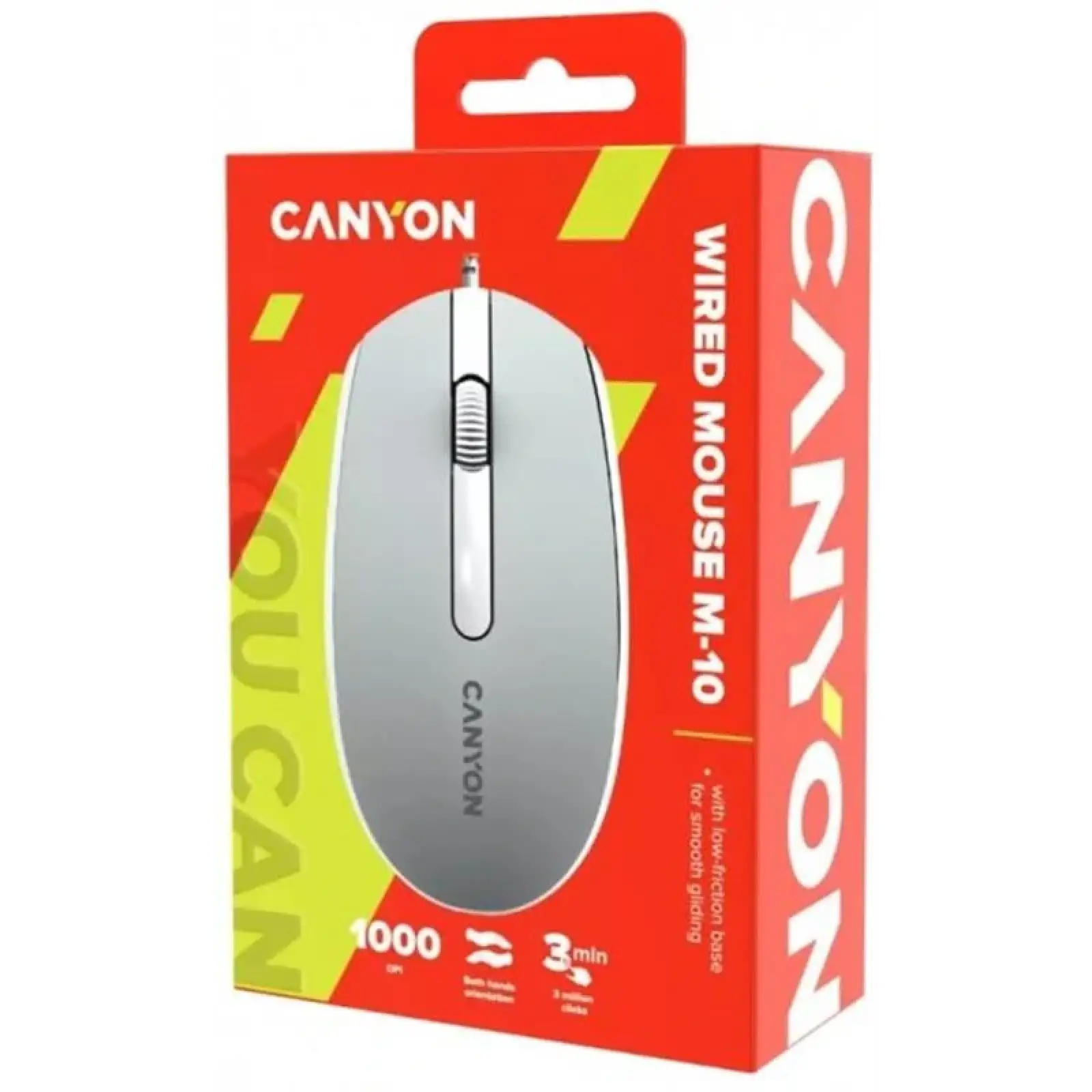 Мышь Canyon M-10 USB Dark Grey (CNE-CMS10DG) UA
