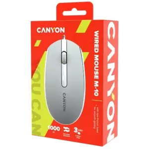Мышь Canyon M-10 USB Dark Grey (CNE-CMS10DG) UA