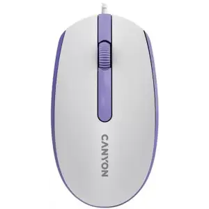 Мышь Canyon M-10 USB White Lavender (CNE-CMS10WL) UA