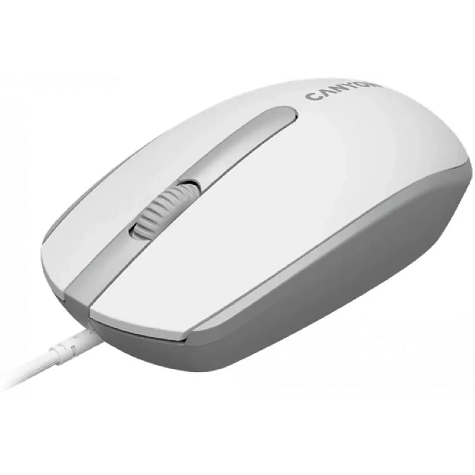 Мышь Canyon M-10 USB White Grey (CNE-CMS10WG) UA