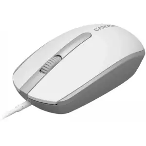 Мышь Canyon M-10 USB White Grey (CNE-CMS10WG) UA