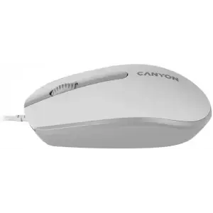 Мышь Canyon M-10 USB White Grey (CNE-CMS10WG) UA