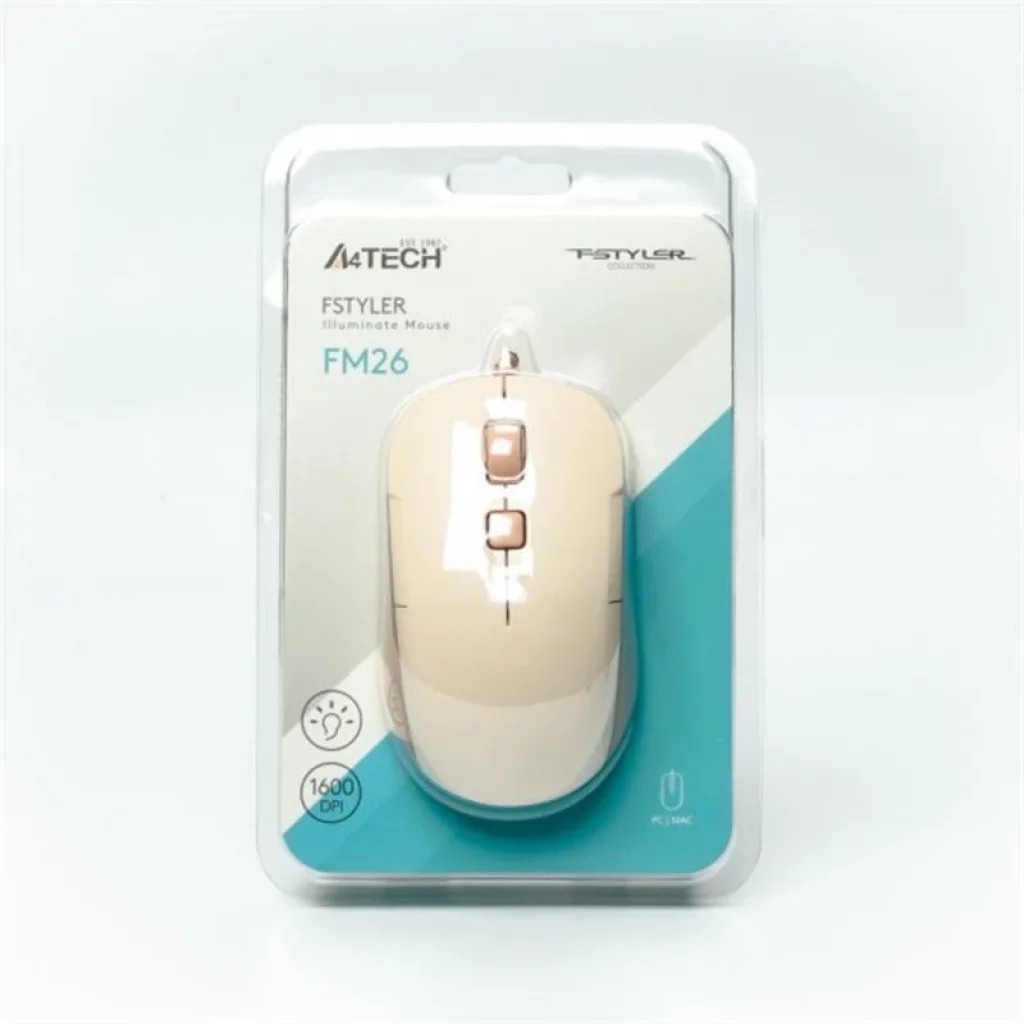 Мышь A4Tech Fstyler FM26 Cafe Latte, FM26 (Cafe Latte) UA