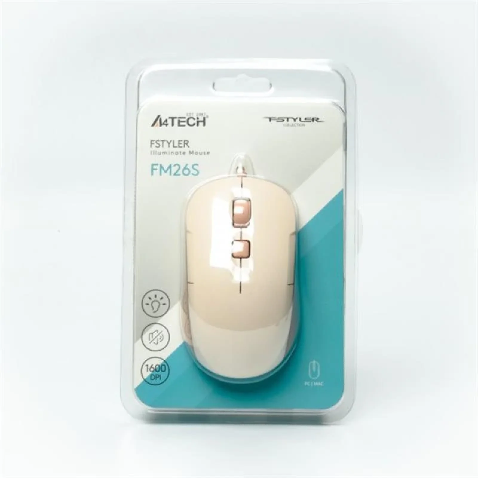 Миша A4Tech Fstyler FM26S Cafe Latte, FM26S (Cafe Latte) UA