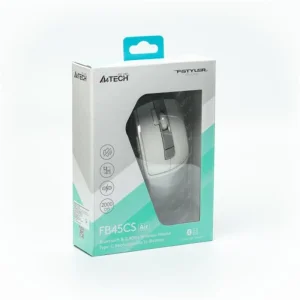 Миша бездротова A4Tech Fstyler FB45CS Air Silver White UA