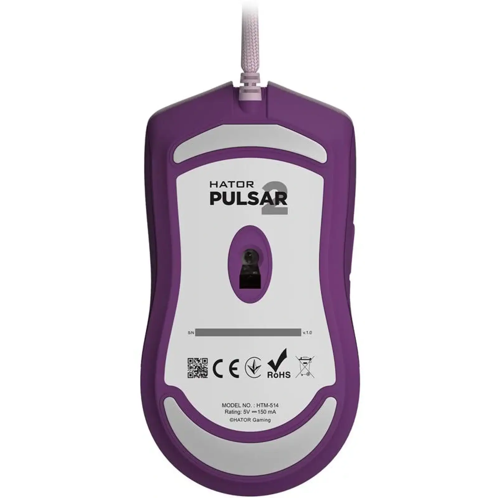 Миша Hator Pulsar 2 Lilac (HTM-514) UA