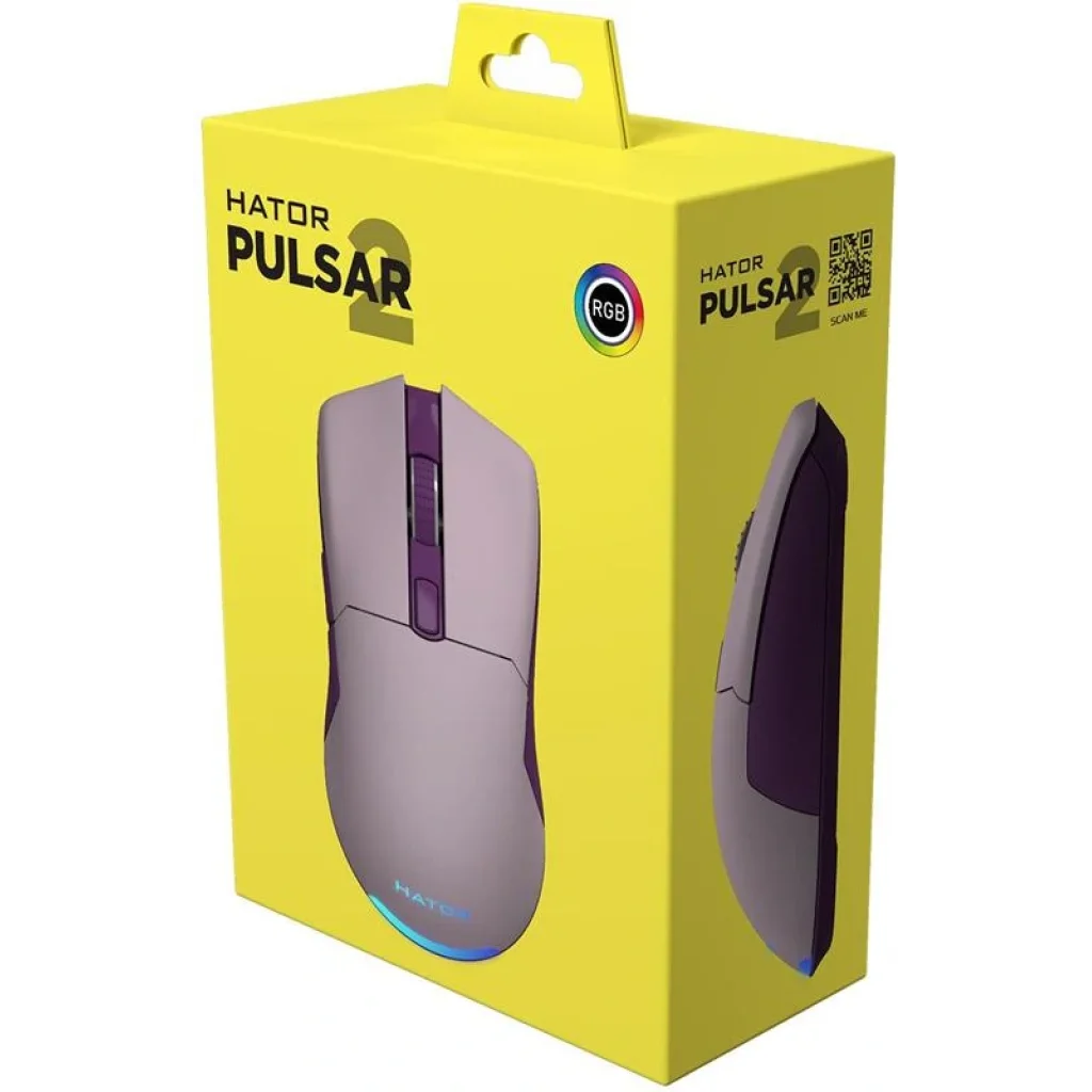 Миша Hator Pulsar 2 Lilac (HTM-514) UA