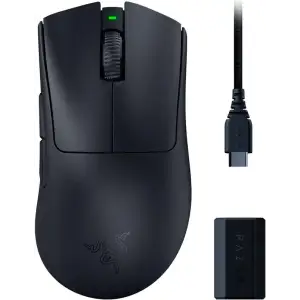 Мышь беспроводная Razer DeathAdder V3 Pro and HyperPolling Wireless Dongle (RZ01-04630300-R3WL) UA