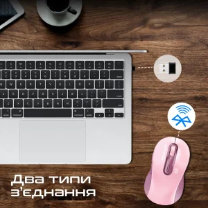 Мышь беспроводная Promate Ken Pink UA