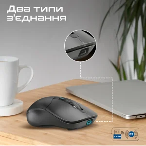 Мышь беспроводная Promate Samo Black UA