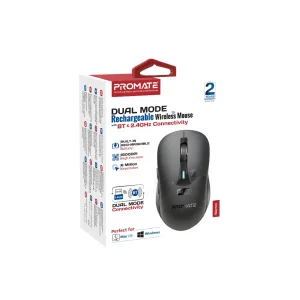 Мышь беспроводная Promate Samo Black UA