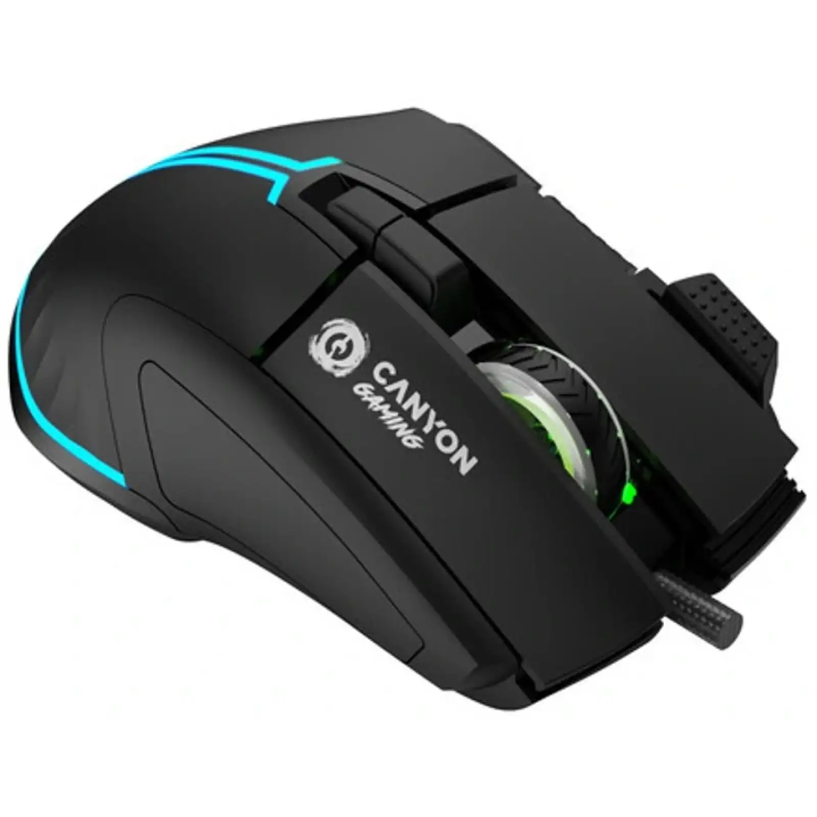 Миша Canyon Fortnax GM-636 RGB USB Black (CND-SGM636B) UA