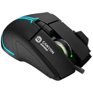 Миша Canyon Fortnax GM-636 RGB USB Black (CND-SGM636B) UA