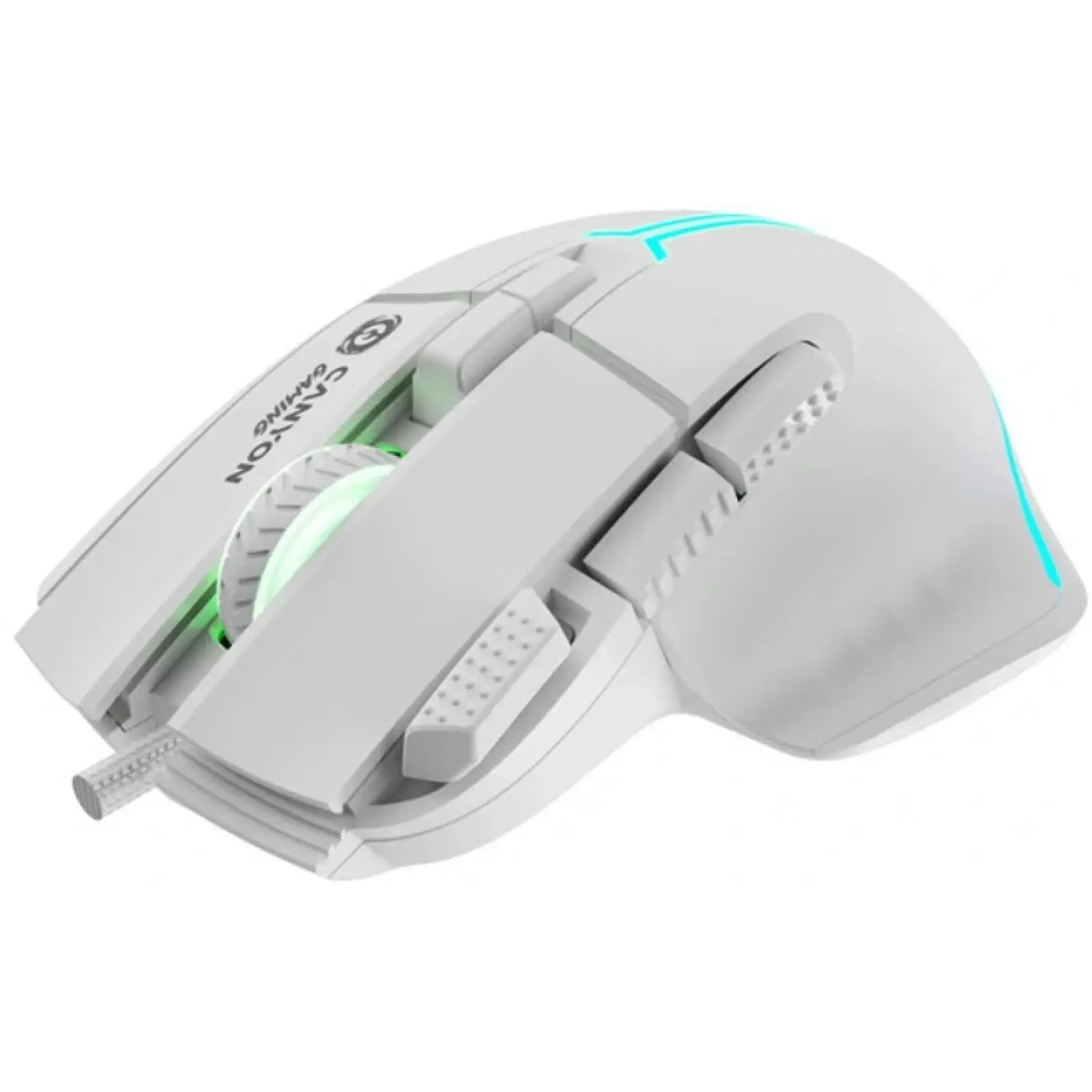 Миша Canyon Fortnax GM-636 RGB USB White (CND-SGM636W) UA