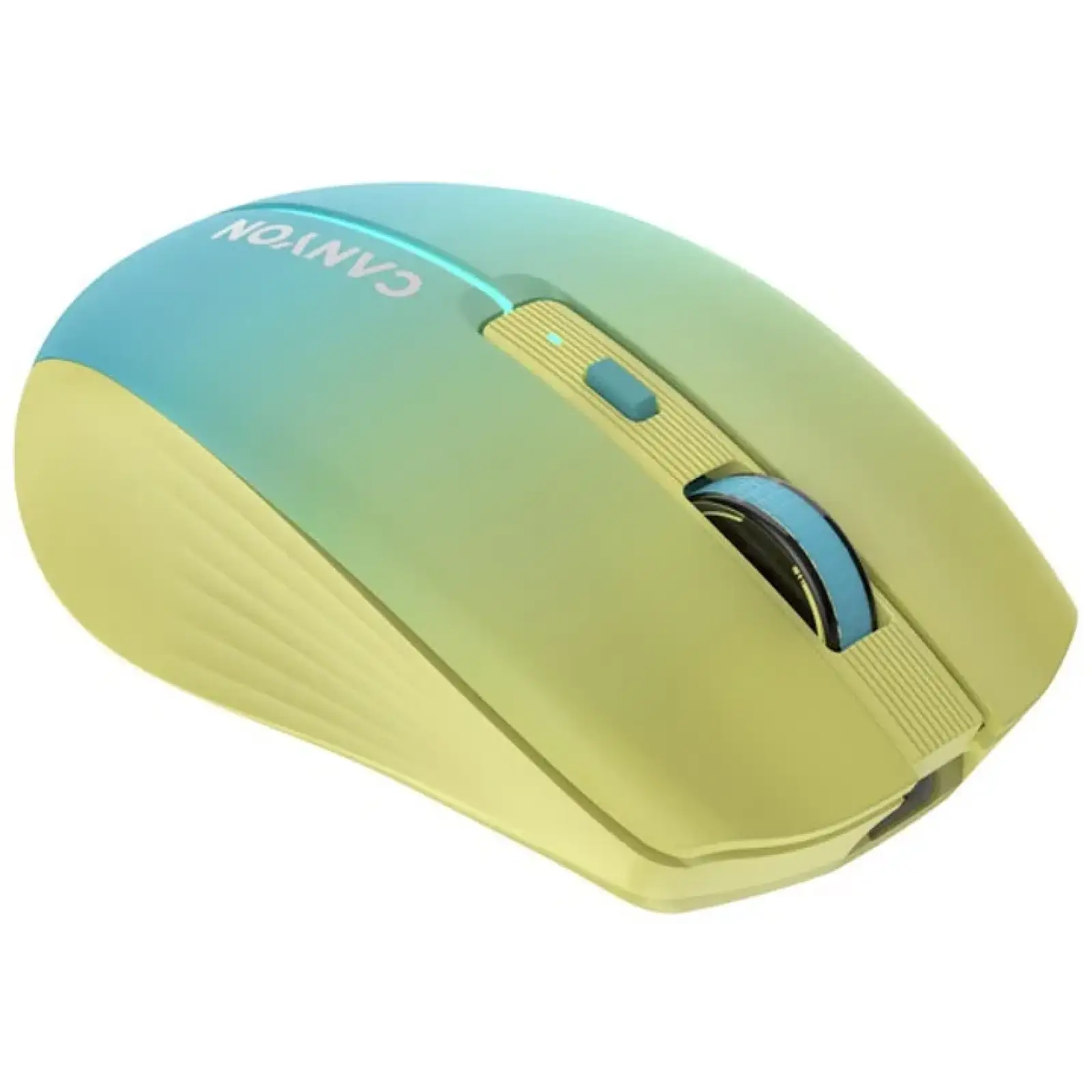 Миша бездротова Canyon MW-44 LED Rechargeable Wireless/Bluetooth Yellow Blue (CNS-CMSW44UA) UA
