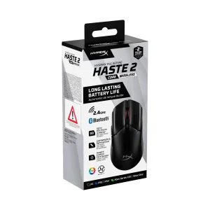 Миша бездротова HyperX Pulsefire Haste 2 Core Wireless Black (8R2E6AA) UA