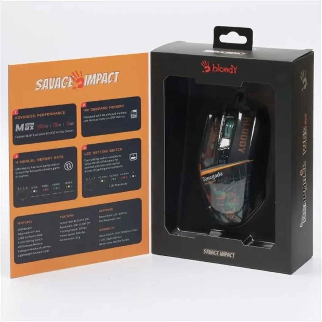 Миша A4Tech Bloody W63 Max Renegade Midnight, W63 Max (Renegade Midnight) UA