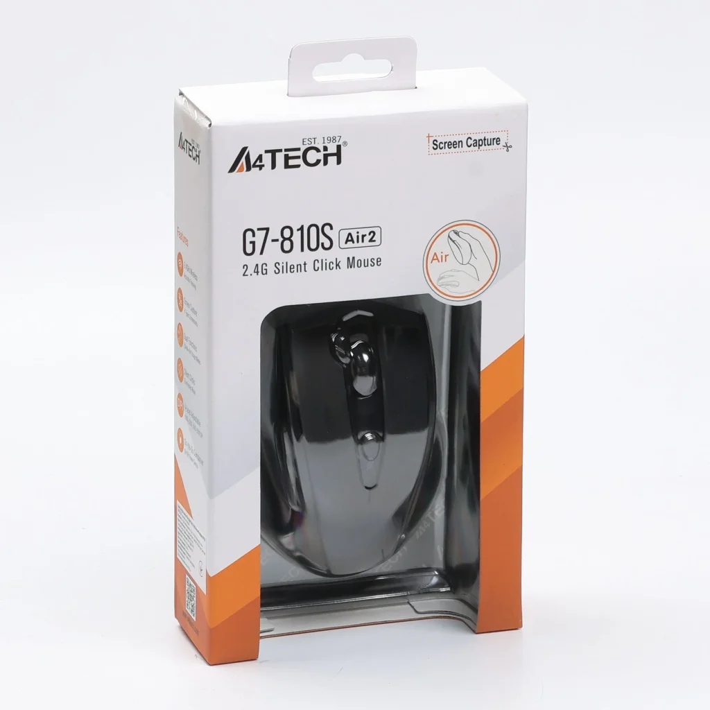 Миша бездротова A4Tech G7-810S Air2 Black, G7-810S Air2 (Black) UA