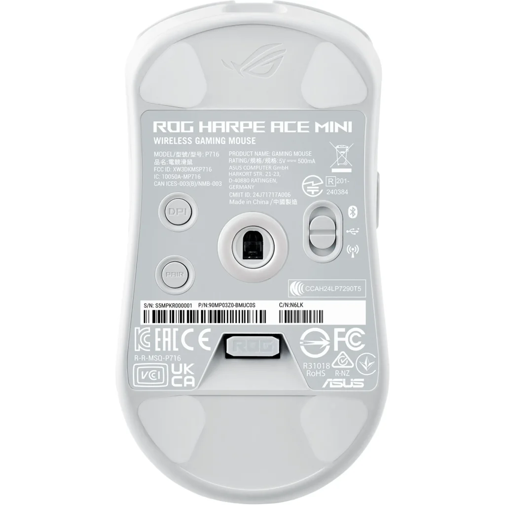 Миша бездротова Asus ROG Harpe Ace Aim Mini White (90MP03Z0-BMUA10) UA
