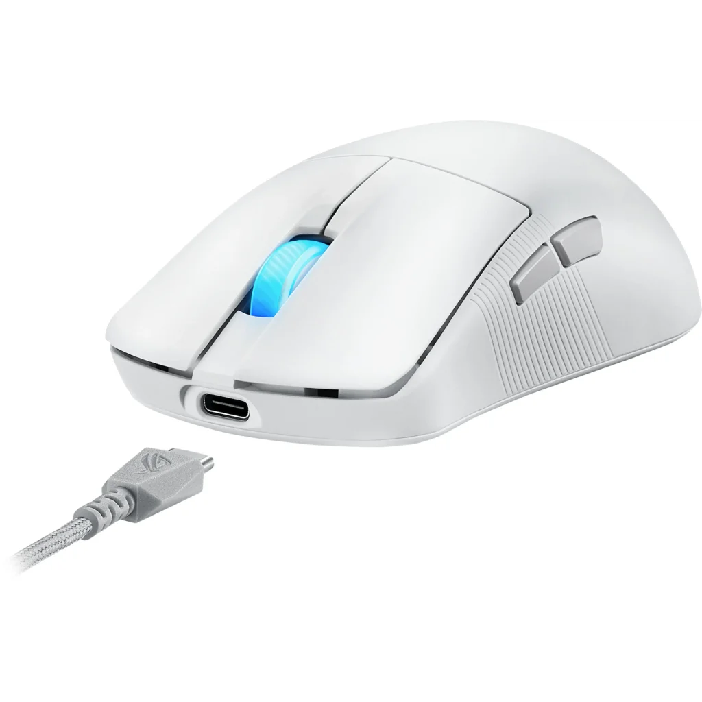 Миша бездротова Asus ROG Harpe Ace Aim Mini White (90MP03Z0-BMUA10) UA