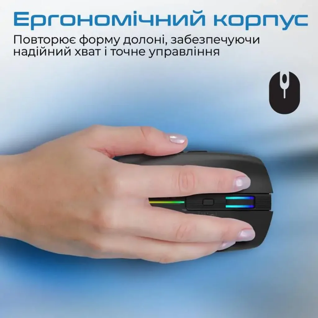 Мышь беспроводная Promate Kitt Black UA