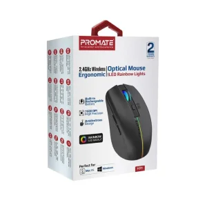 Мышь беспроводная Promate Kitt Black UA